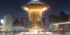 AlbedoBase_XL_In_the_style_of_craig_mullins_a_futuristic_tower_0-6